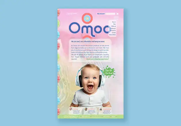 Mobile-first website interface design showing responsive smartphone optimization