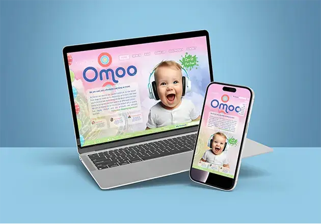 Full responsive web design showcase for desktop and mobile devices by Orla Cahill