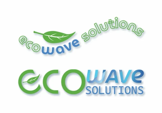 Eco Weave Solutions sustainable brand logo development