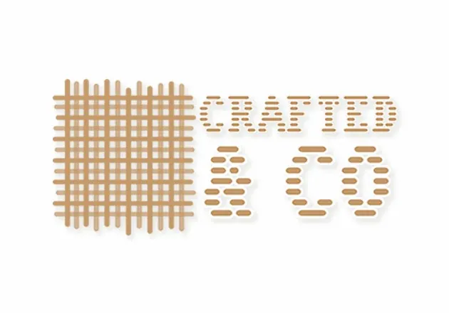 Crafted & Co. artisanal brand identity by Orio Studios Galway