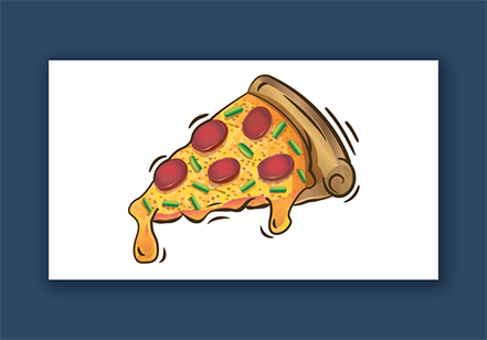Pizza Slice Illustration