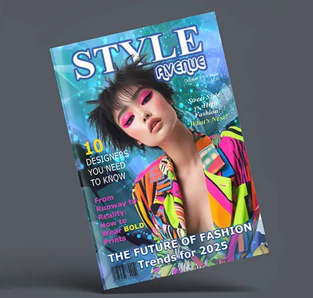 Custom publication and Magazine cover design by Orla Cahill Galway