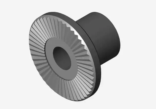 High-fidelity 3D visualization and render of a Cicada Engine prop driver